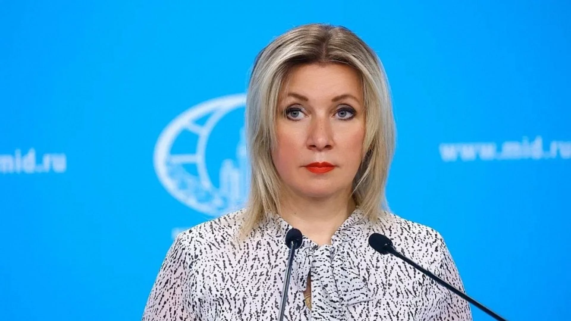 Maria Zacharowa, rzeczniczka MSZ Rosji