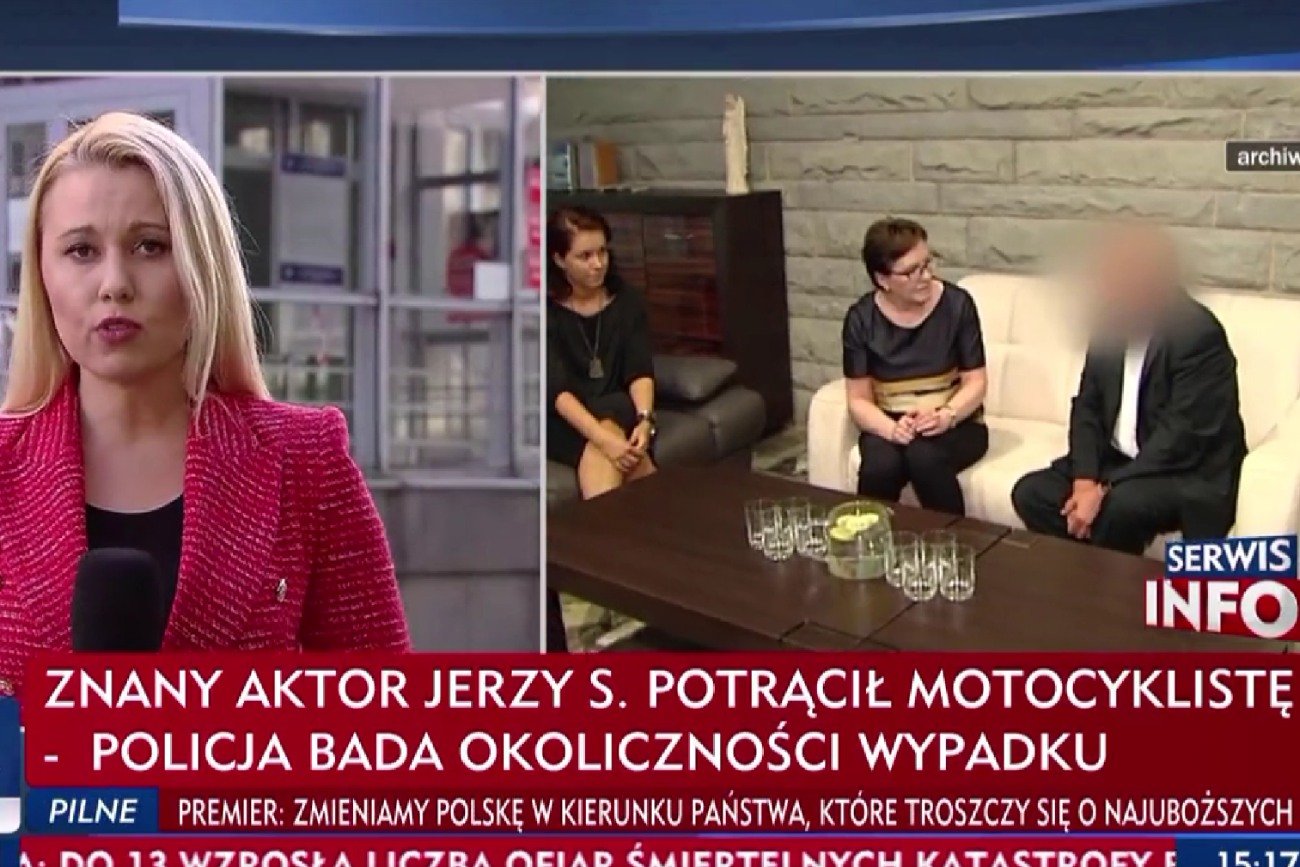 Jerzy Stuhr wydał oświadczenie. "Nie zbiegłem z miejsca zdarzenia"