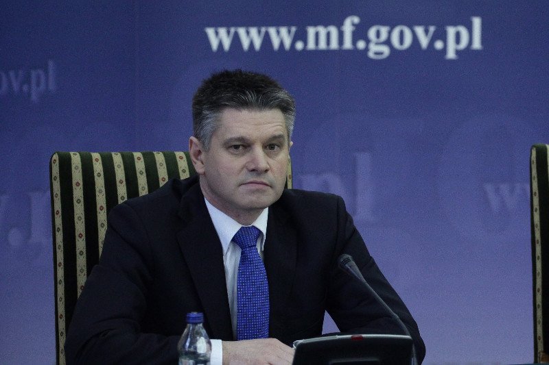 Na zdjęciu Jacek Kapica, wiceminister finansów w rządzie PO-PSL.