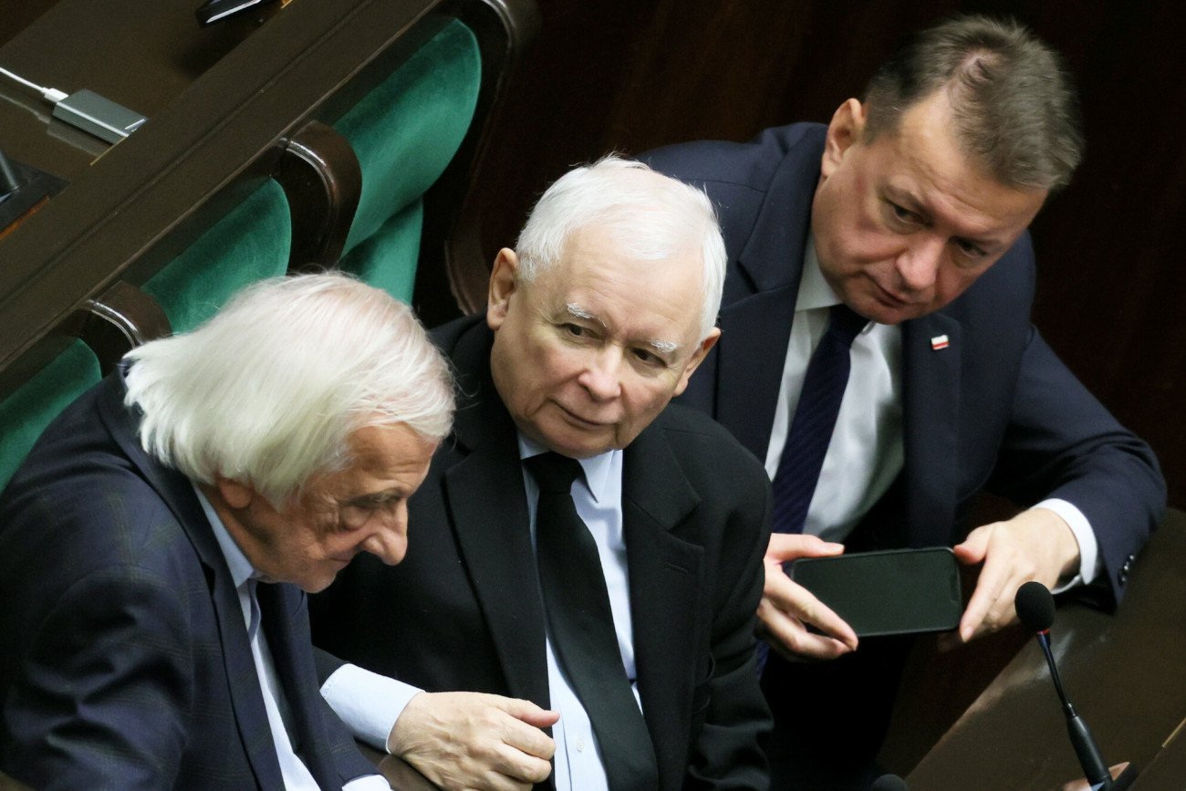 Ryszard Terlecki, Jarosław Kaczyński, Mariusz Błaszczak