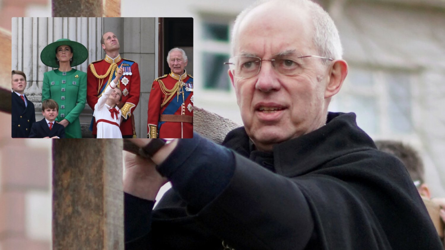 Arcybiskup Canterbury wspomniał o Kate i królu Karolu III.