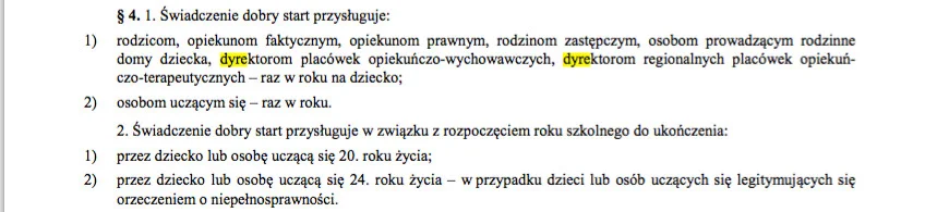 Fragment rozporządzenia.