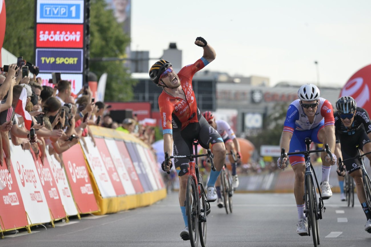 Phil Bauhaus (Bahrain – Victorious) był najszybszy na piątym etapie Tour de Pologne, z Łańcuta do Rzeszowa.