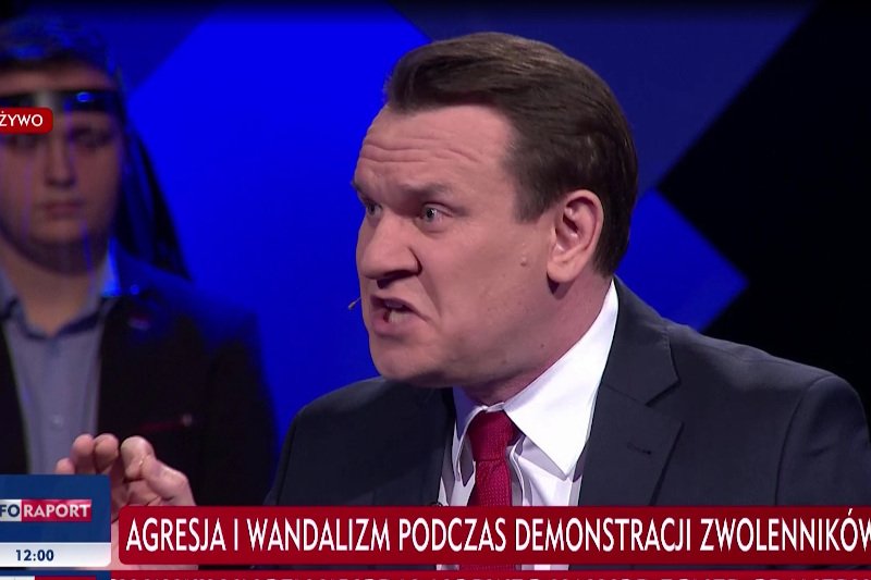 Dominik Tarczyński skrytykował WOŚP i Strajk Kobiet.
