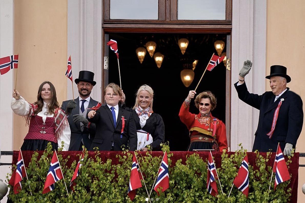 Norweska rodzina królewska.