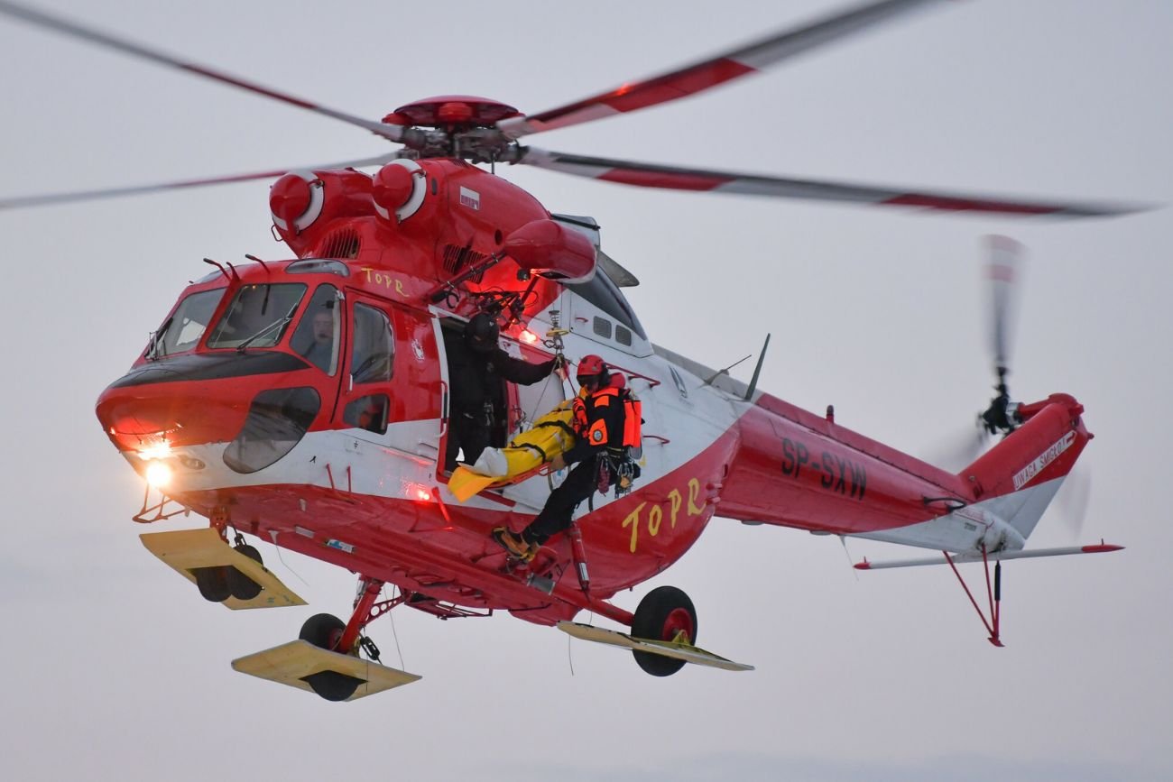 Akcja ratunkowa TOPR.