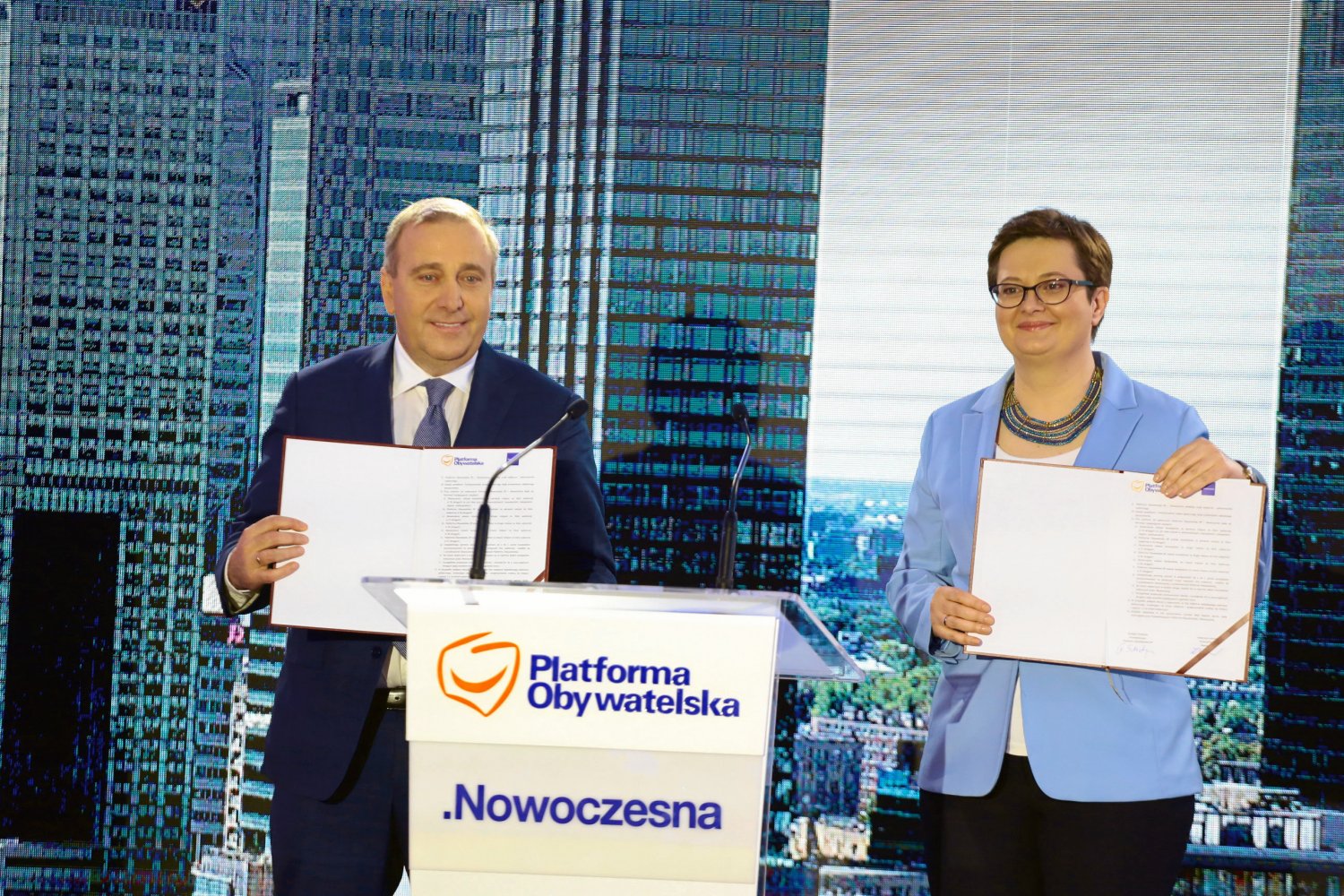 Platforma Obywatelska i Nowoczesna zawiązały Koalicję Obywatelską, by razem wygrać nadchodzące wybory