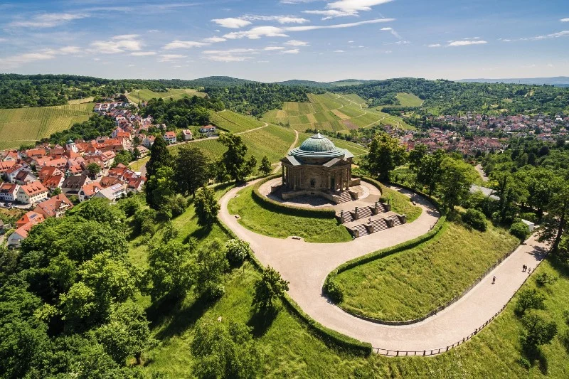 Dolina Neckar-Odenwald w południowo-zachodnich Niemczech