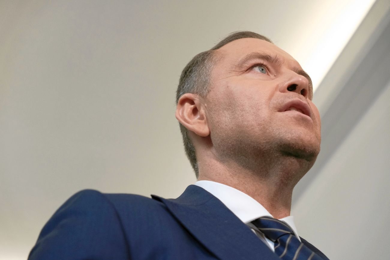 Zapytali Nawrockiego o spotkanie z Tuskiem. Dał popis "pasywnej agresji"