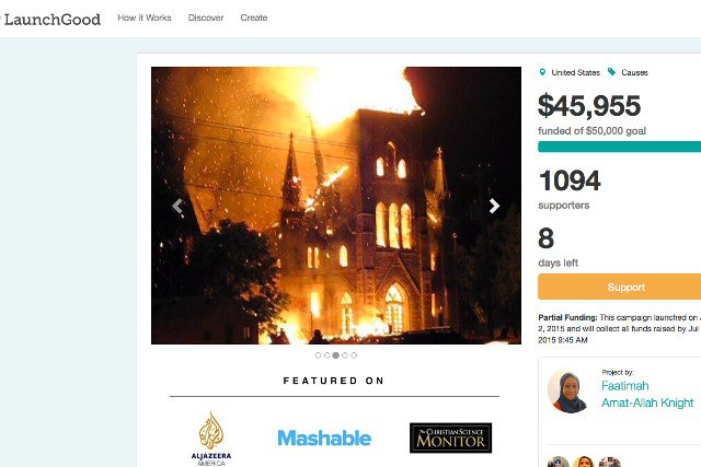 Zbiórkę zorganizowano na stronie serwisu Launch Good