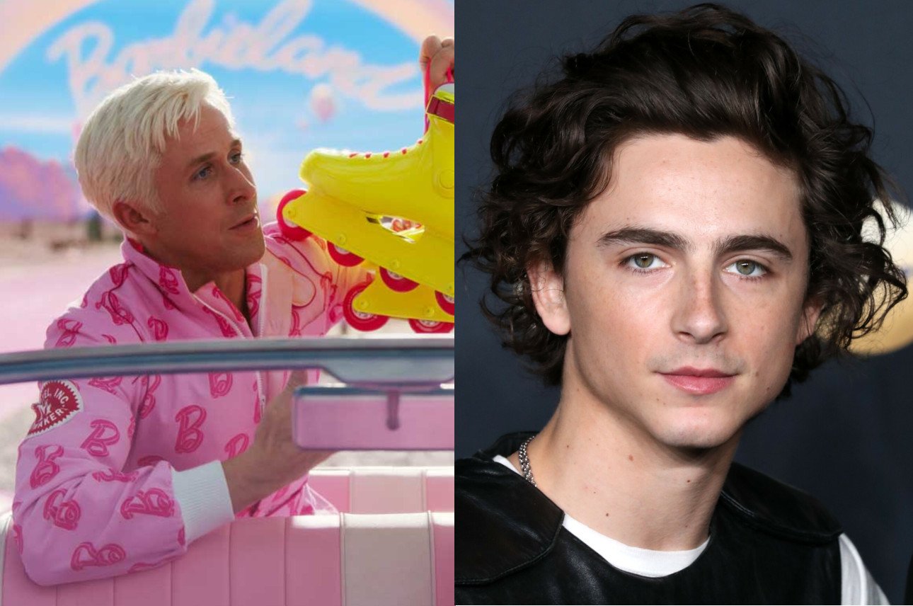 Ryan Gosling w Barbie, Timothee Chalamet