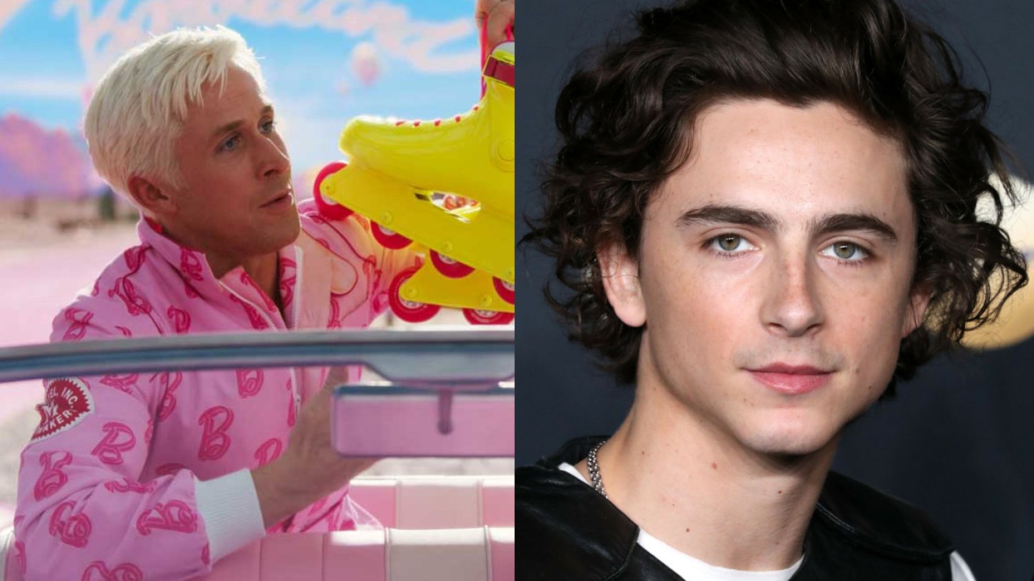 Timothee Chalamet, Barbie, Greta Gerwig Ryan Gosling w Barbie, Timothee Chalamet