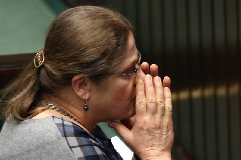 Krystyna Pawłowicz przekonuje o tym, ze władza jest bardzo pobłażliwa wobec mediów i opozycji.