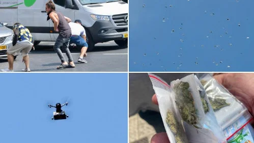 Marihuana z nieba, a właściwie z... drona? W taki sposób jedna z organizacji postanowiła zawalczyć o legalizację konopi indyjskich w Izrealu. Izrael. Marihuana spadła z nieba nad Tel Awiwem. Nietypowa akcja z dronami