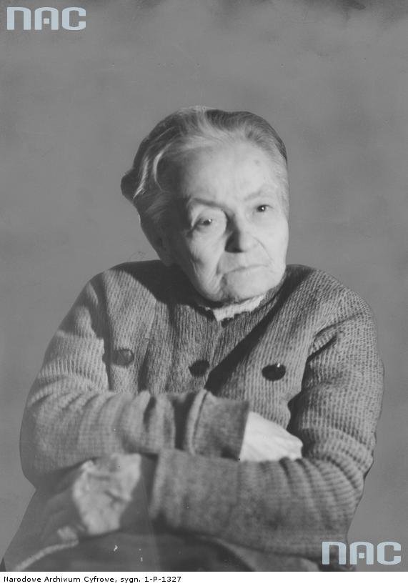Maria Bentkowska, sfotografowana w okresie międzywojennym.