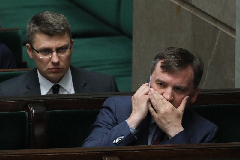 Marcin Warchoł napisał na Twitterze o tym, jak KRS reagowała na protesty sędziów w 2009 roku.