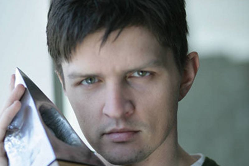 Tomasz Smokowski z jednym ze swoich Wiktorów