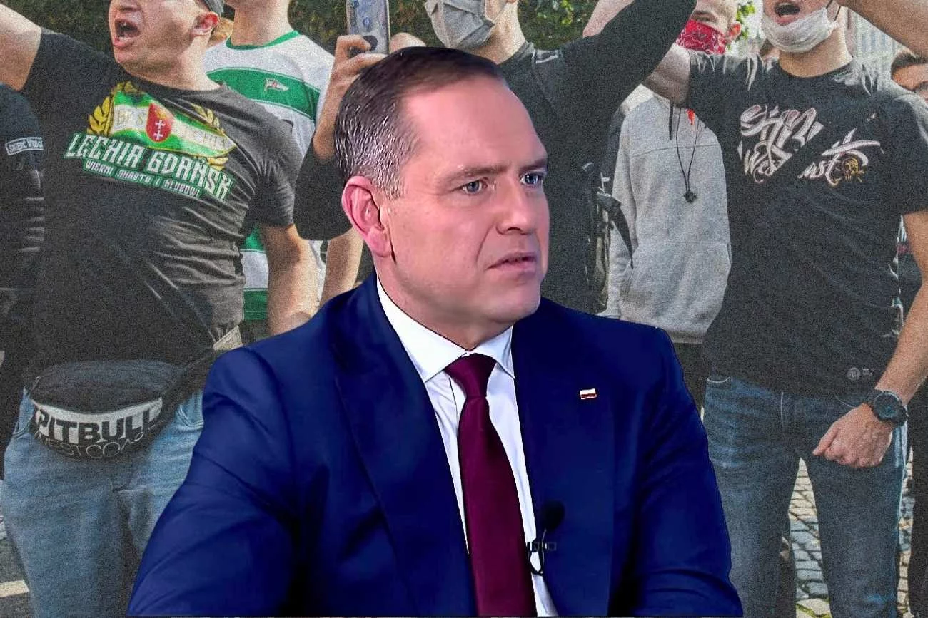 Karol Nawrocki i ustawki kiboli. Sławomir Mentzen zadał trudne pytanie