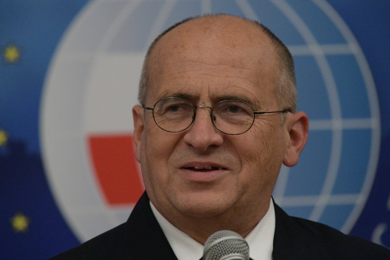 Minister Spraw Zagranicznych Zbigniew Rau.