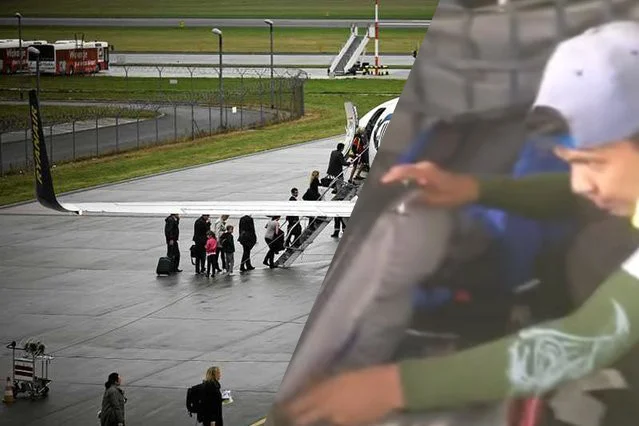 Film pokazuje, co się dzieje z walizkami pasażerów linii lotniczej.