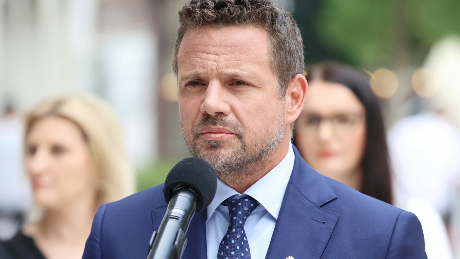 Prezydent Warszawy i wiceprzewodniczący PO Rafał Trzaskowski