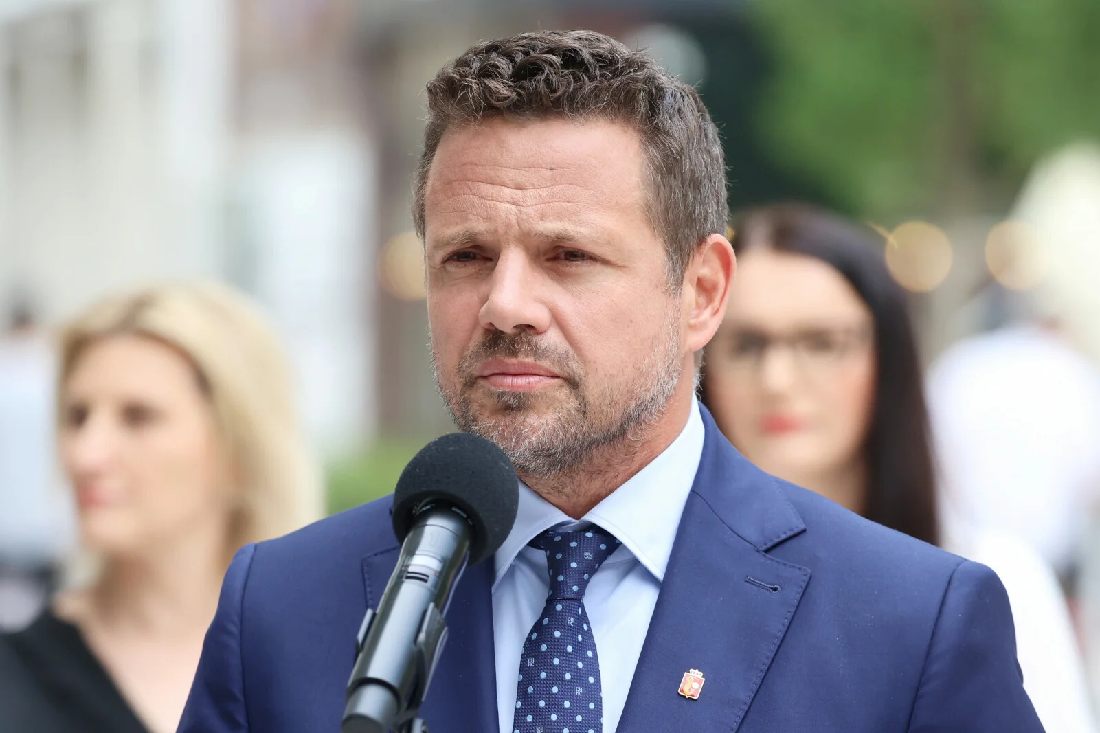 Prezydent Warszawy i wiceprzewodniczący PO Rafał Trzaskowski