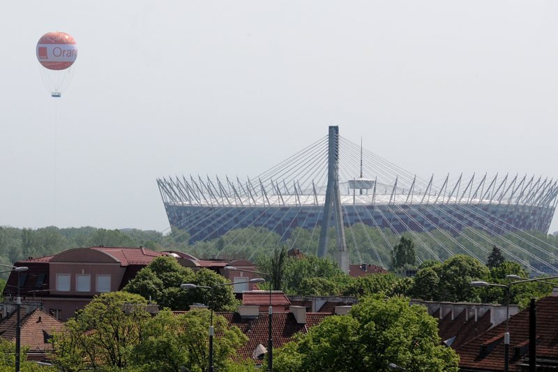 W czasie Euro balonu nad stadionem nie zobaczymy