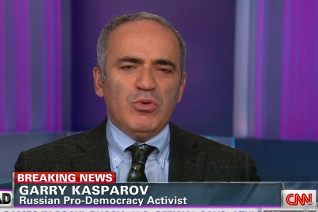 Garri Kasparow nie sądzi, by Władimir Putin zadowolił się Krymem