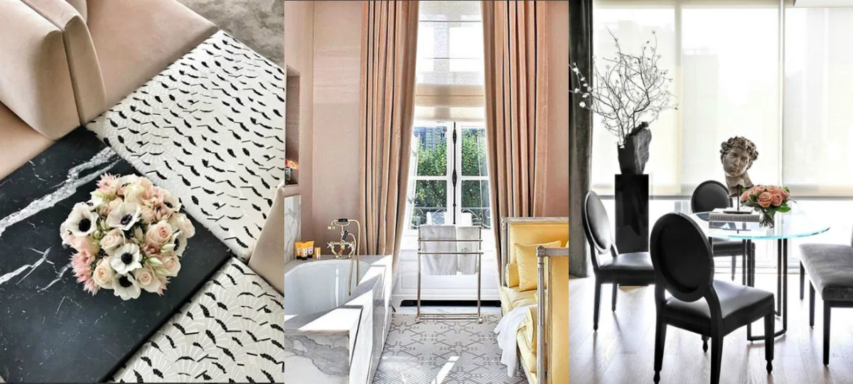 Wybrane zdjęcia z Instagramu architekta wnętrz Ryana Korbana