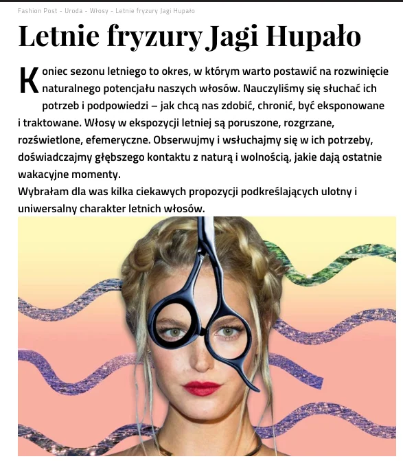 http://fashionpost.pl/letnie-fryzury-jagi-hupalo/