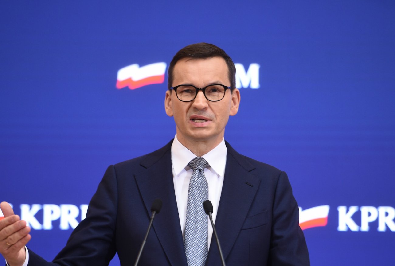Morawiecki zapytany o wyciek ze skrzynki Dworczyka. Nerwowa reakcja