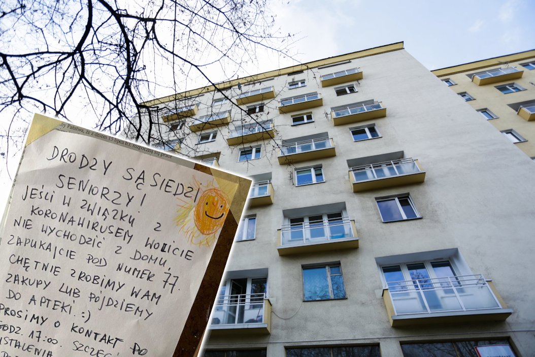 Ogłoszenie z ofertą pomocy dla osób starszych podbija media społecznościowe