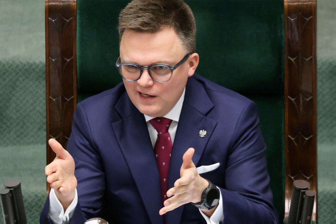 Hołownia ostro o wypowiedzi Kaczyńskiego. Mówi kogo ucieszą słowa o "zabójstwach politycznych"