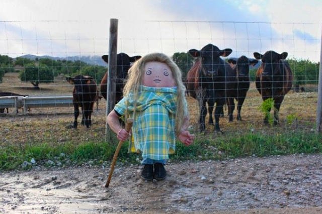 Secret Friend na wycieczce na wsi.