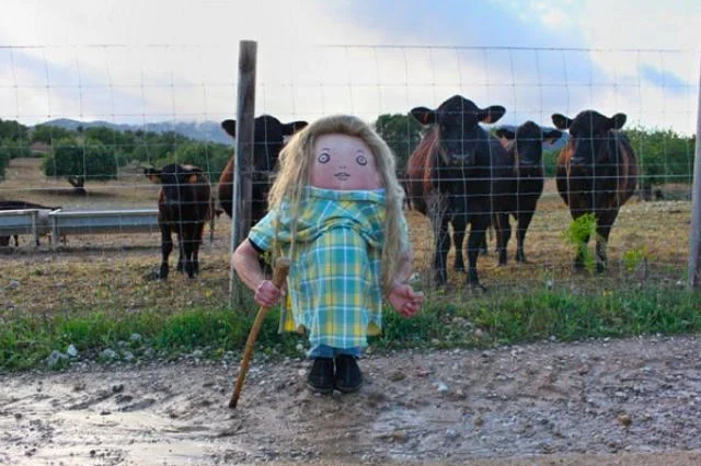 Secret Friend na wycieczce na wsi.