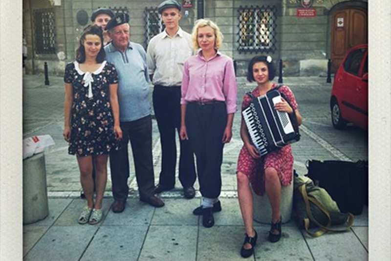 "Warszawiaki" podczas jednego z występów