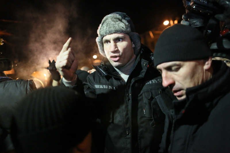 Witalij Kliczko chce od UE sankcji wobec ukraińskich polityków.