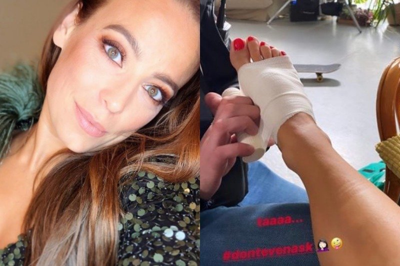 Anna Mucha miała wypadek?