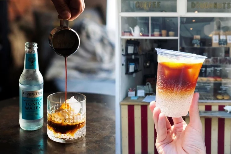 Espresso Tonic to napój idealny na gorący dzień. Nie tylko ochłodzi, ale też doda energii