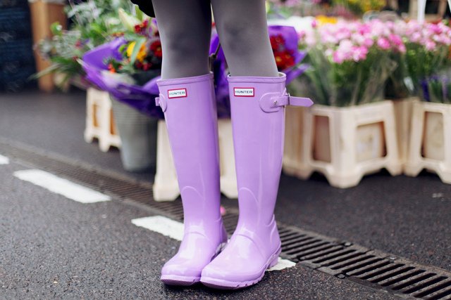 Produkowane we wszystkich kolorach, wzorach i długościach kalosze Hunter dawno zerwały z wizerunkiem typowych gumiaków.