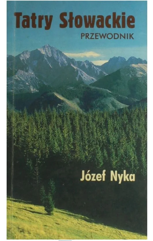 Przewodnik tatrzański autorstwa Józefa Nyki