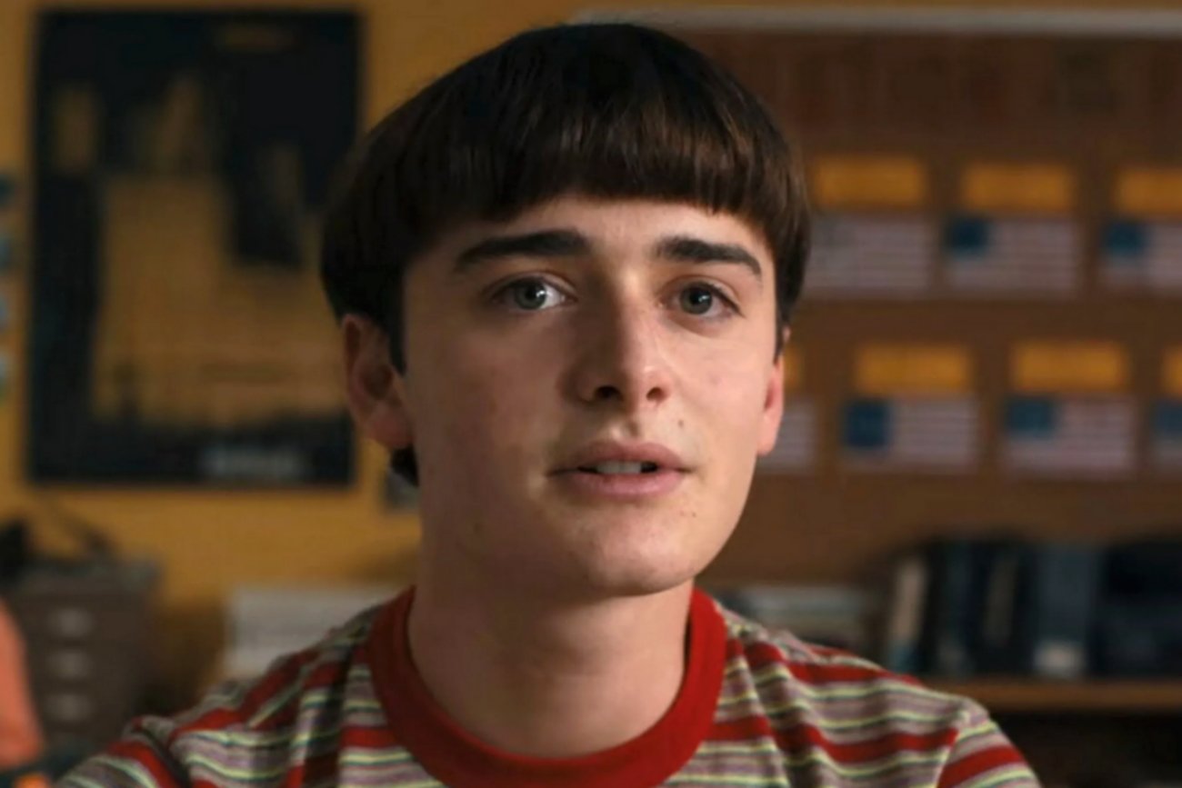 Noah Schnapp jako Will Byers w "Stranger Things 4".