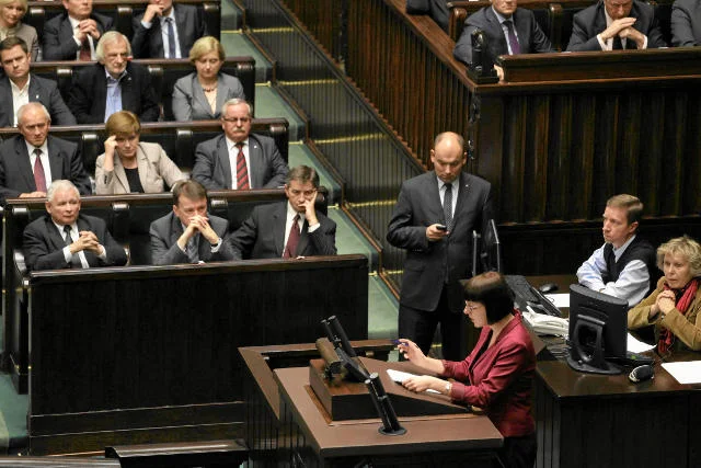 Kaja Godek po raz kolejny przekonywała posłów o całkowitym zakazie aborcji. Robiła to też podczas obrad Sejmu w 2013 roku.