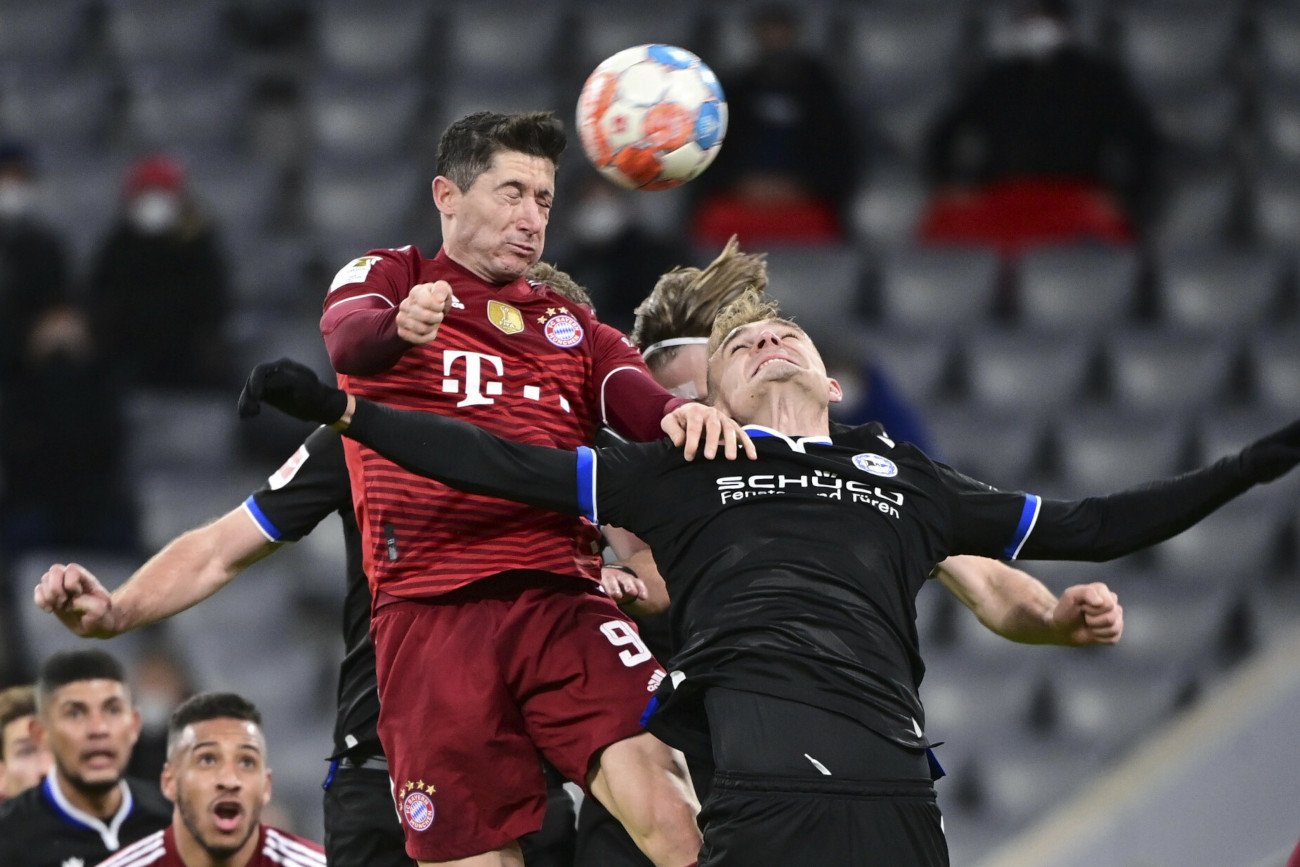Robert Lewandowski w sobotnim meczu Bundesligi przeciwko Arminii Bielefeld wyjątkowo - nie zdobył gola.