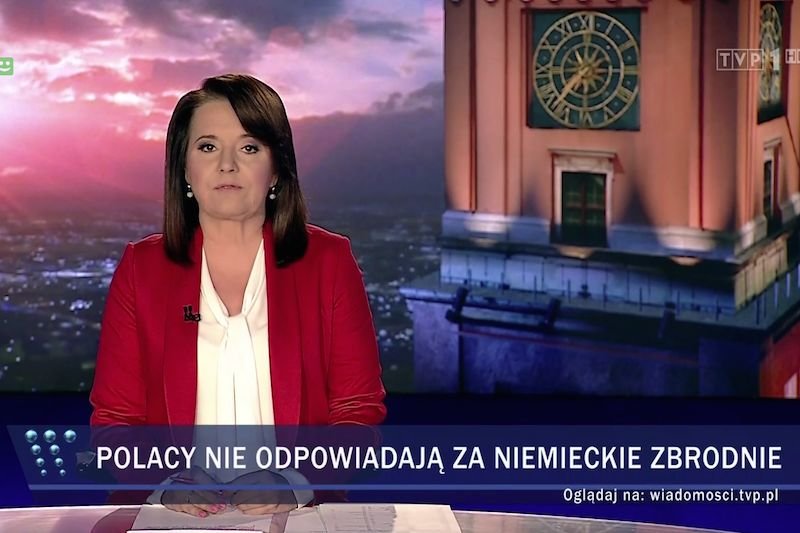 "Wiadomości" TVP podały w materiale fałszywy cytat Hanny Arendt.