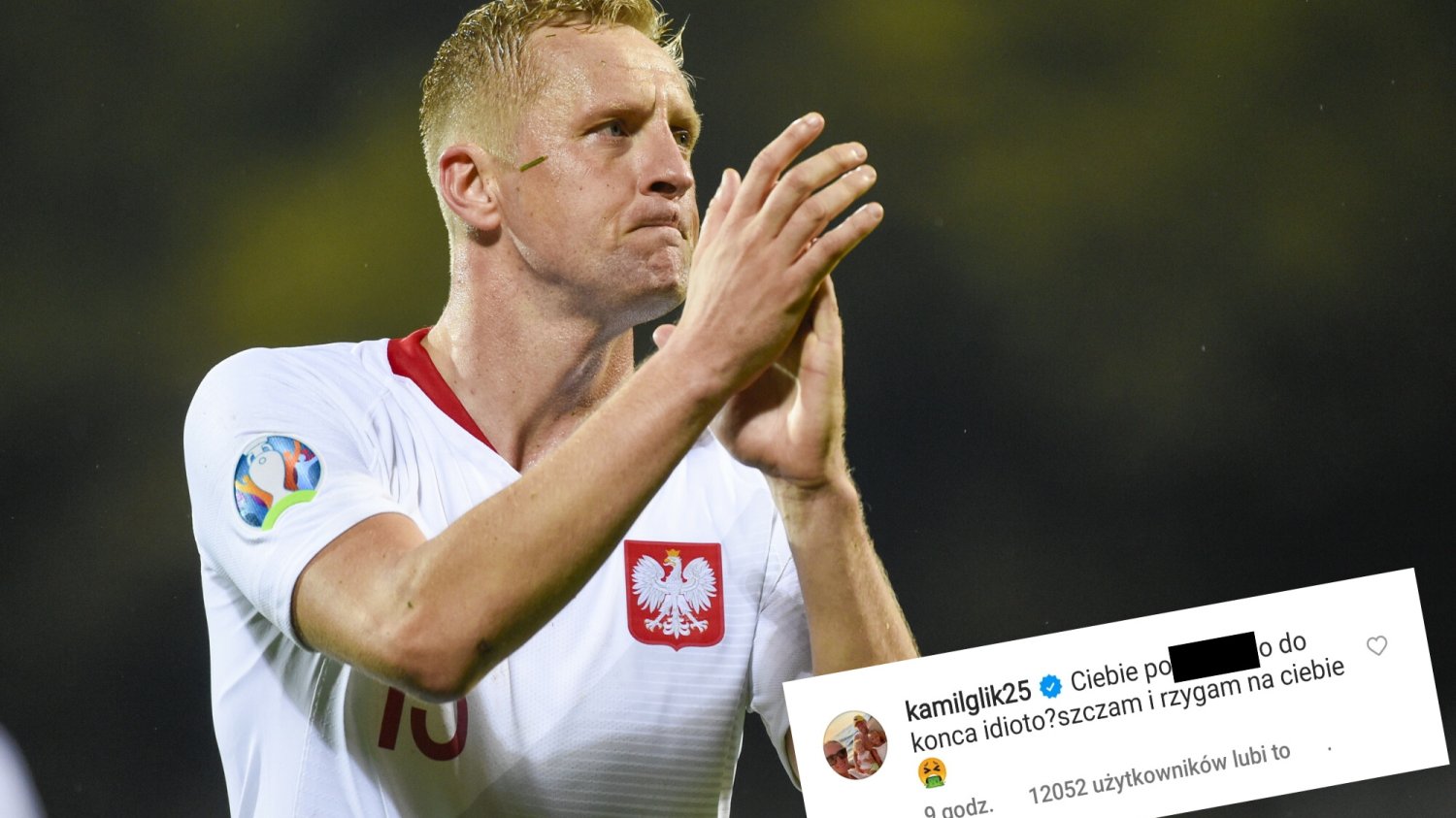 Kamil Glik bardzo ostro zareagował na obrzydliwy pomysł Antoniego Królikowskiego