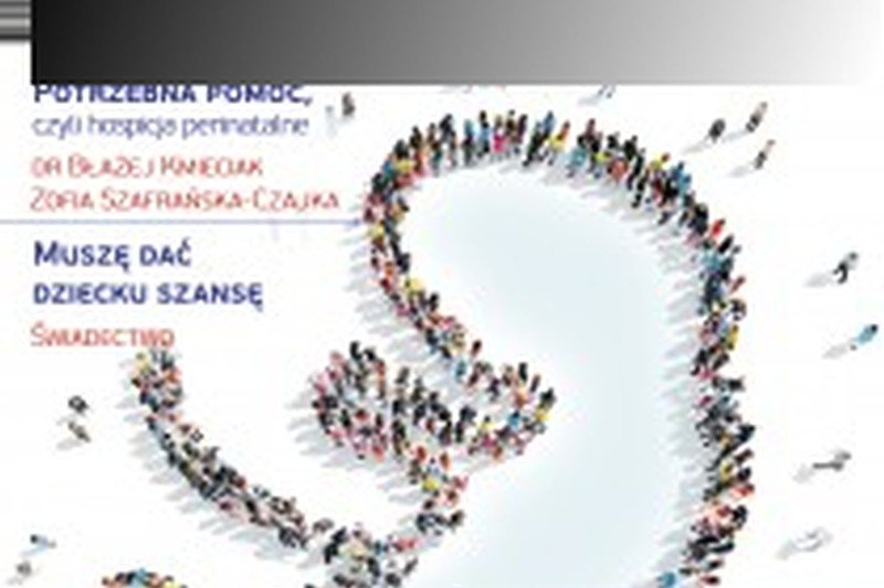 Jednak z gazeta ruchów pro-life przesłana do redakcji.