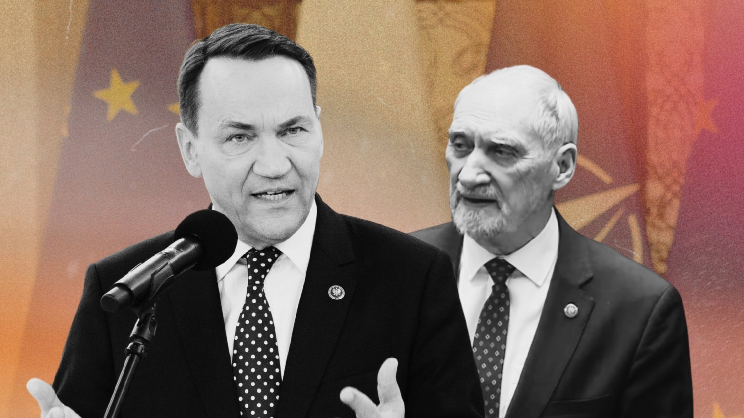 Radosław Sikorski i Antoni Macierewicz