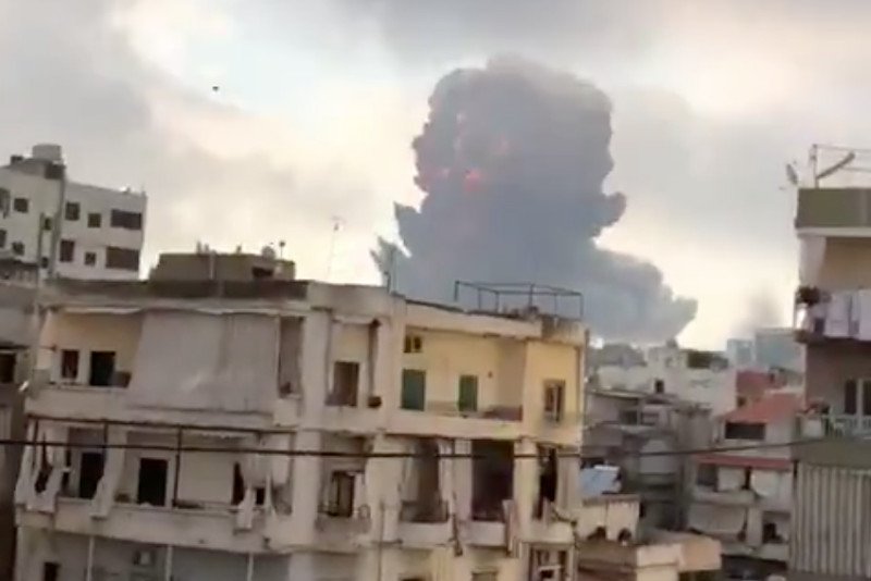 W Bejrucie doszło do potężnej eksplozji.