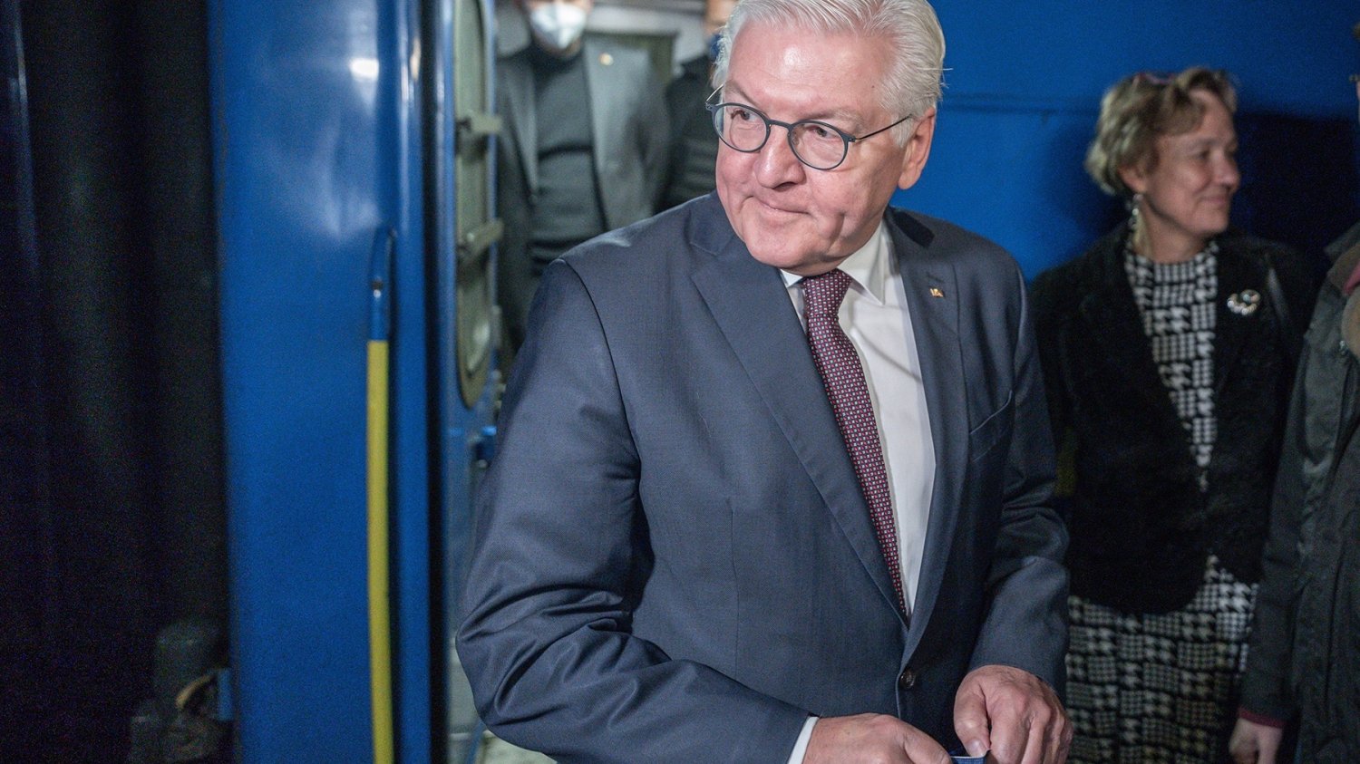 Niemiecki prezydent odwiedził Kijów.